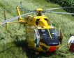 Планинско спасяване също с медицински хеликоптер