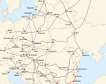 ЖП линията за България завършвала в полу-тунел