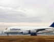 Най-големият самолет Airbus A380 в София 