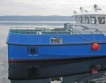 Нов хидрографски кораб акостира в Русе