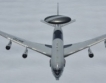 Самолет AWACS каца в София